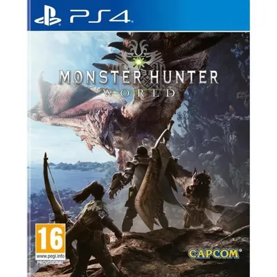 Produktbild von Capcom Monster Hunter World, PlayStation 4, Multiplayer-Modus, T (Jugendliche)