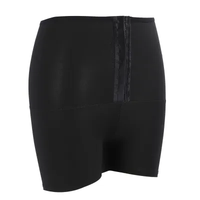 Immagine prodotto di Pantaloni da sauna in Finto cuoio, modellanti per la figura, sollevanti per il sedere, a vita alta, pantaloncini dimagranti, taglia XL (70-80 kg)
