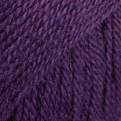 Produktbild von Drops Alpaca 4400 Dark Purple Strickgarn