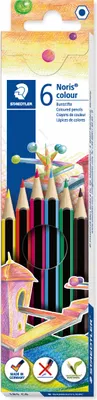 Zdjęcie produktu dla Kredki ołówkowe STAEDTLER Noris® color 185, różne kolory, 6 szt.