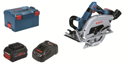 Image de Scie circulaire sans fil BITURBO GKS 18V-70 L, 2 x batterie ProCORE18V 5.5Ah en L-BOXX