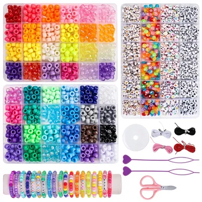 72 Pony Perlen, 1 Packung, 0,67 kg, 7,3 x 14,5 x 22,4 cm