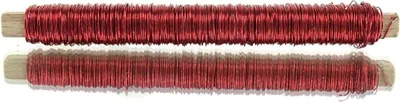 Produktbild von Dekolackdraht - 0,3 mm x 160 m - 100 g - rot
