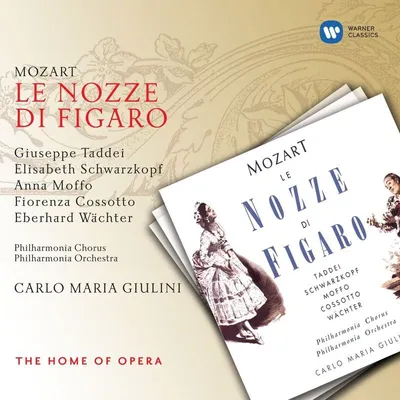 Obrázok produktu pre Warner Music Elisabeth Schwarzkopf - Mozart: Le Nozze di Figaro, 2CD, Klasika, CD, Elisabeth Schwarzkopf, Fyzické médiá, Dospelý, 2 disky