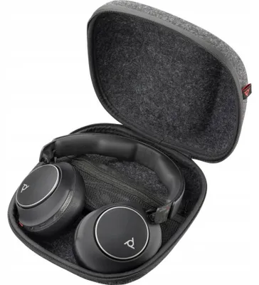 Zdjęcie produktu dla Słuchawki nauszne Poly Voyager Surround 80 UC z adapterem USB-C/A