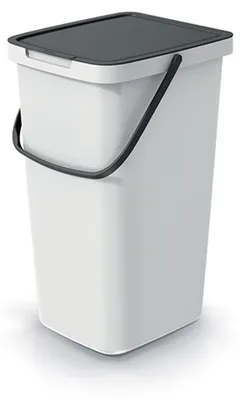 Produktbild von Keden Kuchenabfalleimer - cremeweis - 25L - 26 x 29 x 48 cm