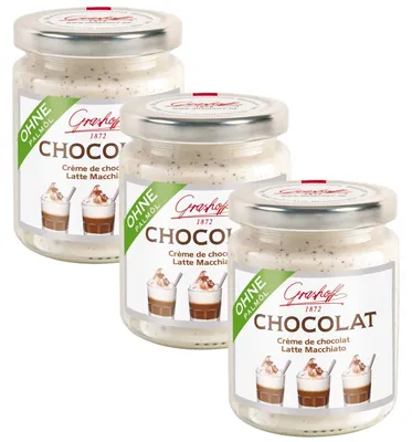 Immagine prodotto di Grashoff Latte Macchiato con crema al cioccolato bianco 250g confezione da 3 pezzi