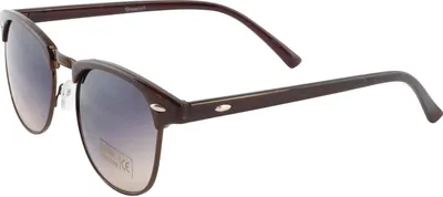 Produktbild von Freak Scene 60er Nerdbrille - M - braun - schwarz getönt