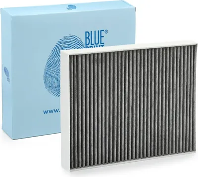 Produktbild von BLUE PRINT ADV182523 Innenraumfilter Pollenfilter für VW Transporter V Bus (7HB, 7HJ, 7EB, 7EJ, 7EF, 7EG, 7HF, 7EC) Aktivkohle