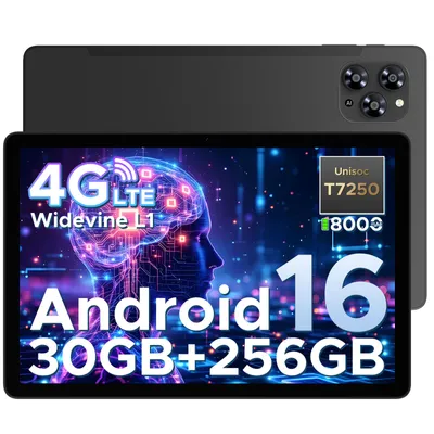 Produktbild von DOOGEE Tab G6 - Tablet ,Android 16, 11 Zoll, 36(6+30)GB+256GB(bis 2TB erweiterbar), 4G LTE, 90Hz,8000mAh,Widevine L1