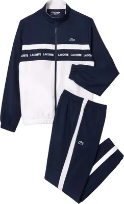 Produktbild von Lacoste - "Sportsuit" Trainingsanzug für Herren - Tennis GT2194 (XS) (Marineblau/Weiß)