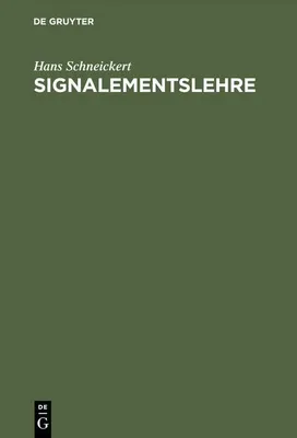 Produktbild von Signalementslehre