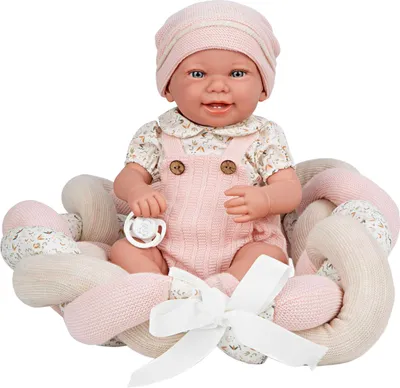 Zdjęcie produktu dla Lalka bobas dziewczynka hiszpańska 42 cm