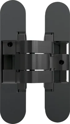 Immagine prodotto di Cerniera a scomparsa Anselmi AN1403D-FVZ - cerniera a scomparsa per porte fino a 40 kg - regolabile in 3D - 180 gradi, zinco pressofuso nero