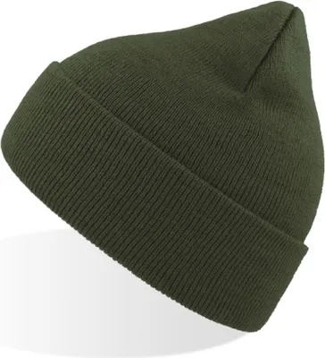 Immagine prodotto di Atlantis OEBE | Eko Beanie, Berretto con polsini, 2 strati - Colore: Olive - Taglia: Unica