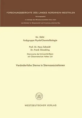 Obrázok produktu pre Veränderliche Sterne in Sternassoziationen