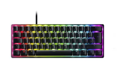 Produktbild von Razer Huntsman Mini Tastatur USB QWERTY Italienisch Schwarz