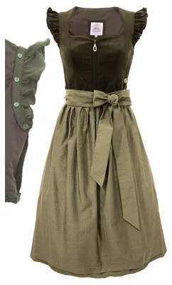 Produktbild von Dirndl Ansfelden 70cm Länge tanne 34