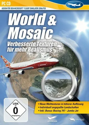 Produktbild von Flight Simulator X - World & Mosaic