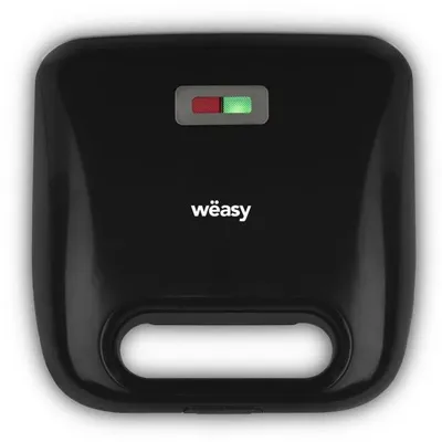 Produktbild von Wëasy Sandwichmaker 4 in 1 JOY600 / Sandwich, Waffel, Grill und Donuts/ Überhitzungsschutz / schwarz