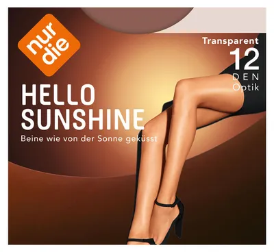 Produktbild von NUR DIE Damen Feinstrumpfhose Hello Sunshine mediumgold - Größe 38-40