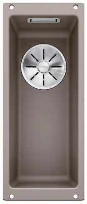 Image de BLANCO SUBLINE 160-U, SILGRANIT® PuraDur®, tartufo, sansà distance de l'écoulement