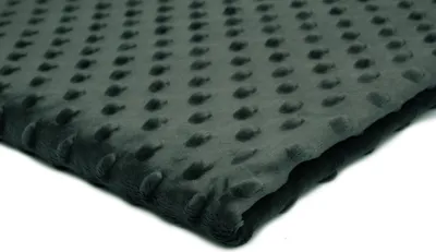 Obrázek produktu pro Minkee Dots Nubs, Dimples Dots Pletenina tmavě šedá 50 x 155 cm