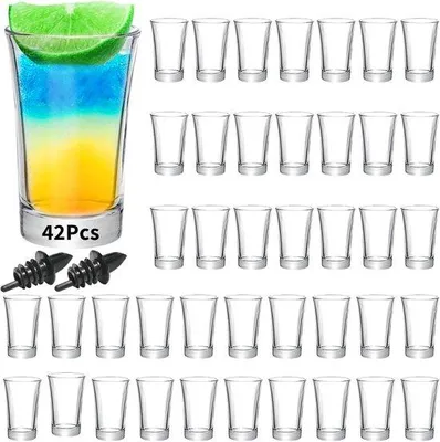 Produktbild von Transparante Partygläser - ideal für Feiern - 42 Stück