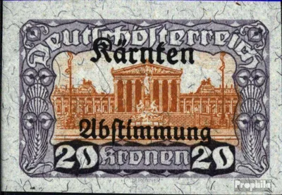 Produktbild von Briefmarken Österreich 1920 Mi 339 postfrisch Kärnten