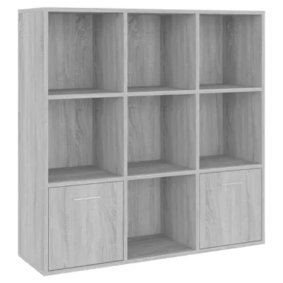 Zdjęcie produktu dla VidaXL 815448, Szary, Dąb, Drewno, Drewno, 980 mm, 300 mm, 980 mm