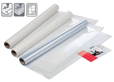 Image de rouleau de tableau blanc nobo Instant, 600 x 800 mm, blanc, vierge