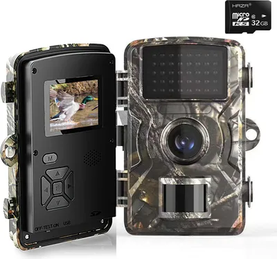 Produktbild von Fotofalle Wildkamera Outdoor, 0,1s Auslösezeit, Bewegungssensor, wetterfest