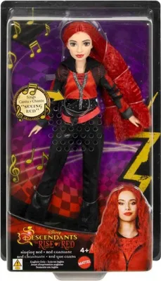 Obrázek produktu pro Mattel Disney Descendants: The Rise Of Red HWT96, Módní panenka, Ženy, 4 rok/roky, Dívka, Zvuky, 279,4 mm