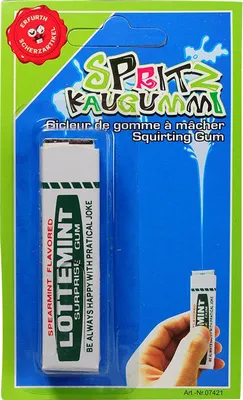 Produktbild von ERFURTH SCHERZA Spritz-Kaugummi