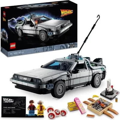 Immagine prodotto di LEGO 10300 Macchina del tempo Ritorno al futuro.
