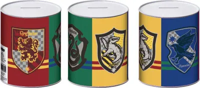 Zdjęcie produktu dla Harry Potter Metalowa Skarbonka M 10x10x12 Cm przezroczysta przezroczysta jeden rozmiar