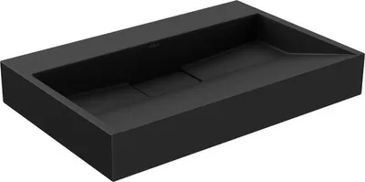 Immagine prodotto di Mexen Ava lavabo da appoggio in conglomerato B/O 70 x 46 cm, nero - 23017070