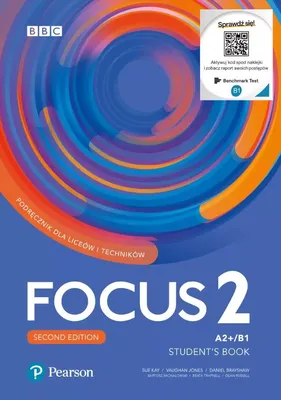 Immagine prodotto di Focus 2 2ed. SB A2+/B1 + online +Benchmark PEARSON