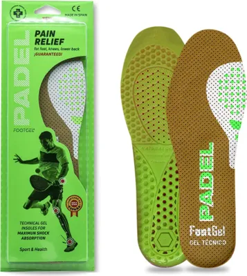 Zdjęcie produktu dla Wkładki żelowe do tenisa Footgel Padel, Rozmiar: 43-47