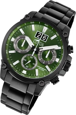 Immagine prodotto di LOTUS orologio da uomo Khrono Sport 10141/1 orologio da polso in acciaio inossidabile nero UL10141/1