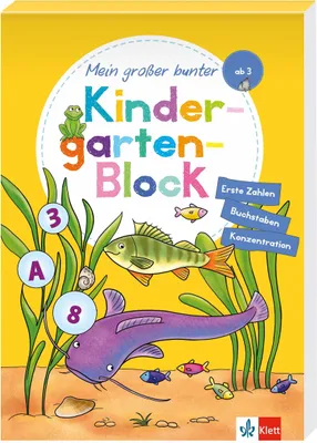 Produktbild von Klett Mein großer bunter Kindergarten-Block
