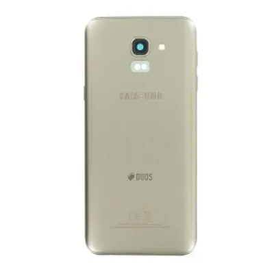 Produktbild von Original für Samsung Galaxy J6 2018 Akkudeckel Backcover J600F Gold GH82-16868D