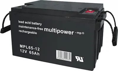 Image de Powery batterie au plomb (multipower) MPL65-12I Vds