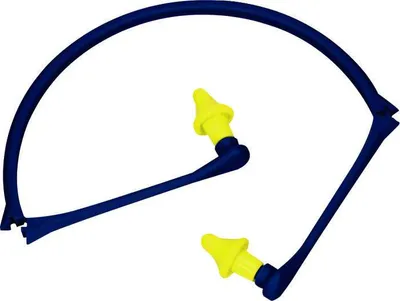 Produktbild von Delta Plus CONICAP01, Erwachsener, Weiblich, Blau, Gelb, Polyurethan, im Ohr, 28 dB