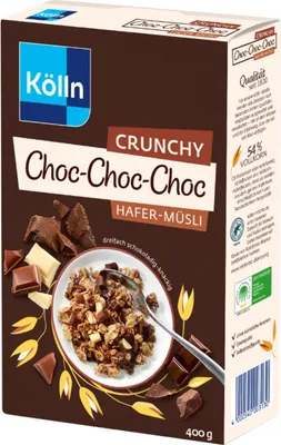 Produktbild von Kölln Müsli Crunchy Choc-Choc-Choc, 400g