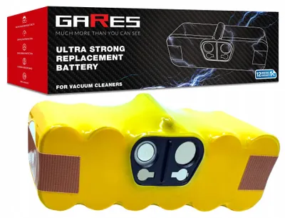 Obrázok produktu pre GARES Akumulátor Batéria pre iRobot Roomba 560 |  3,5Ah | Zosilnená séria Vysoký výkon | Gares