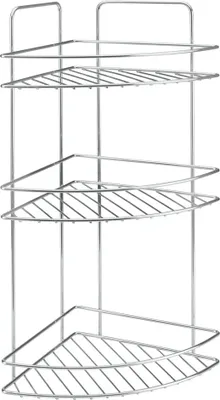 Produktbild von METALTEX 403315000 Reflex LUXY 3-etagiges Eckregal 23 x 23 x 53 cm Chrometherm