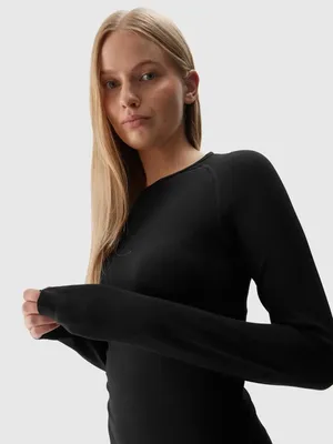 Productafbeelding van Thermoactieve shirt 4F W 4FWAW24USEAF152-20S. Pullover 4F, maat: M/L