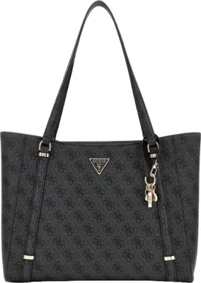 Image de GUESS Shopper Sac à main Eco Erica Coal Logo : gris Assortiment de couleurs : gris