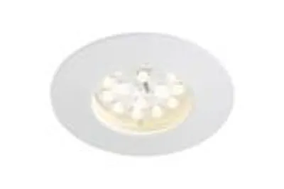 Produktbild von BRILONER ATTACH ONE LED Einbaustrahler Bad, IP44 Spritzwasserschutz, Warmweißes Licht, Flaches Design, weiß, 7,5 x 2,8 cm